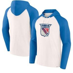 Fanatics New York Rangers Lightweight Hoodie XL NWT NHL Hockey Blue White